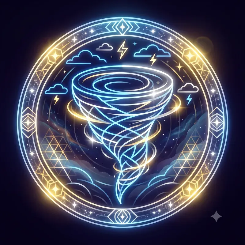 Neon Weather Emblems