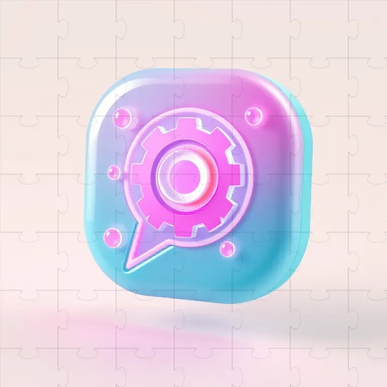 3D Claymorphism Icons Apps Saas