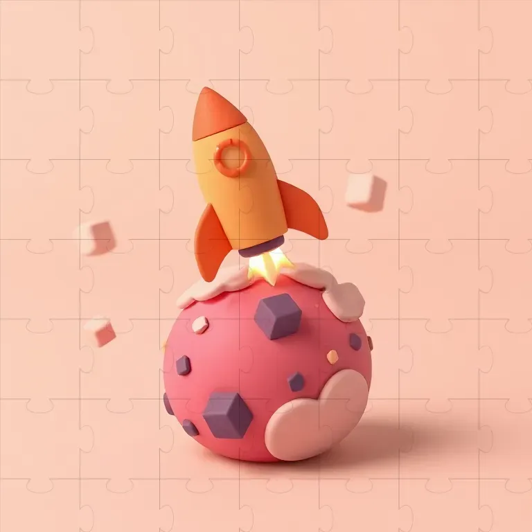 3D Claymorphism Icons Apps Saas