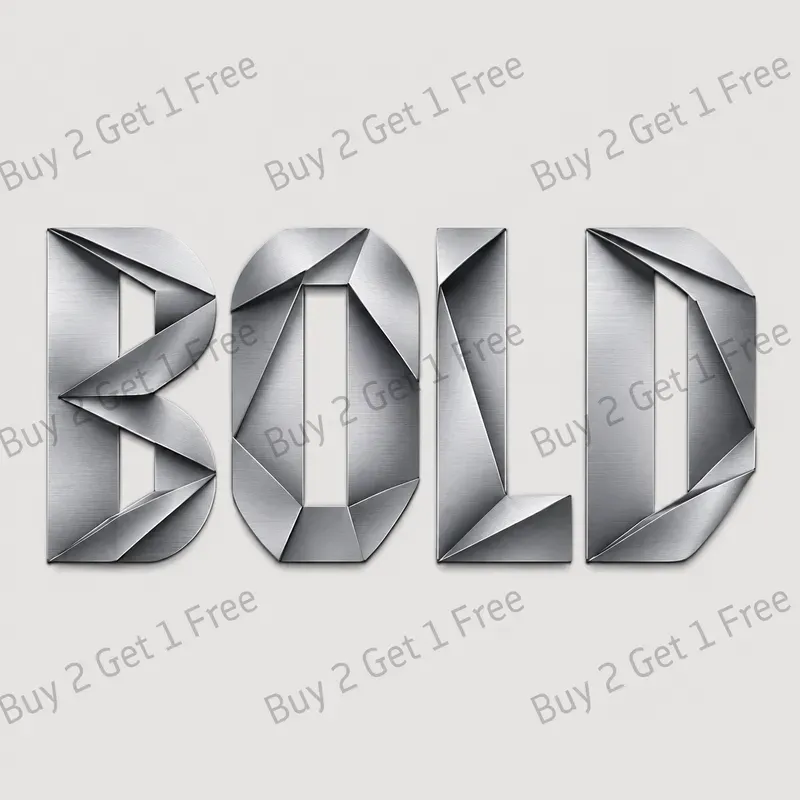 Spectral Fold Typography Style