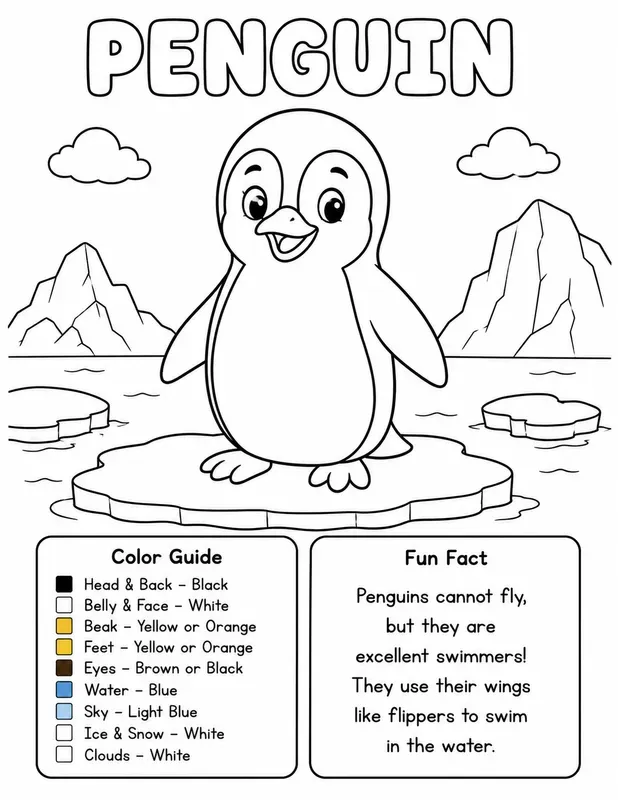 Kid Coloring Book Image Generations