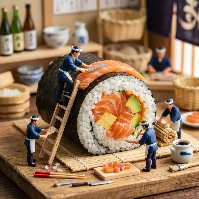 Tiny Sushi Chefs Macros