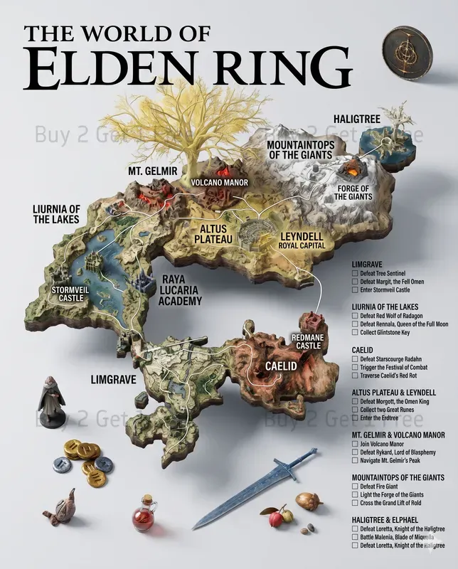 The Worlds Of Game Posters