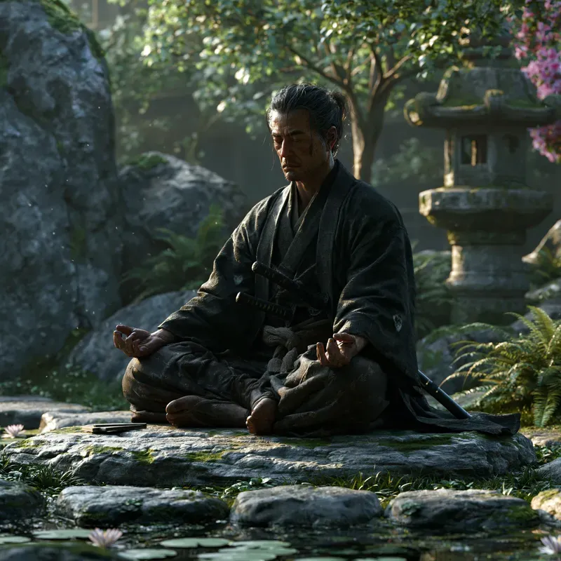 Hyperrealistic Samurai Lives