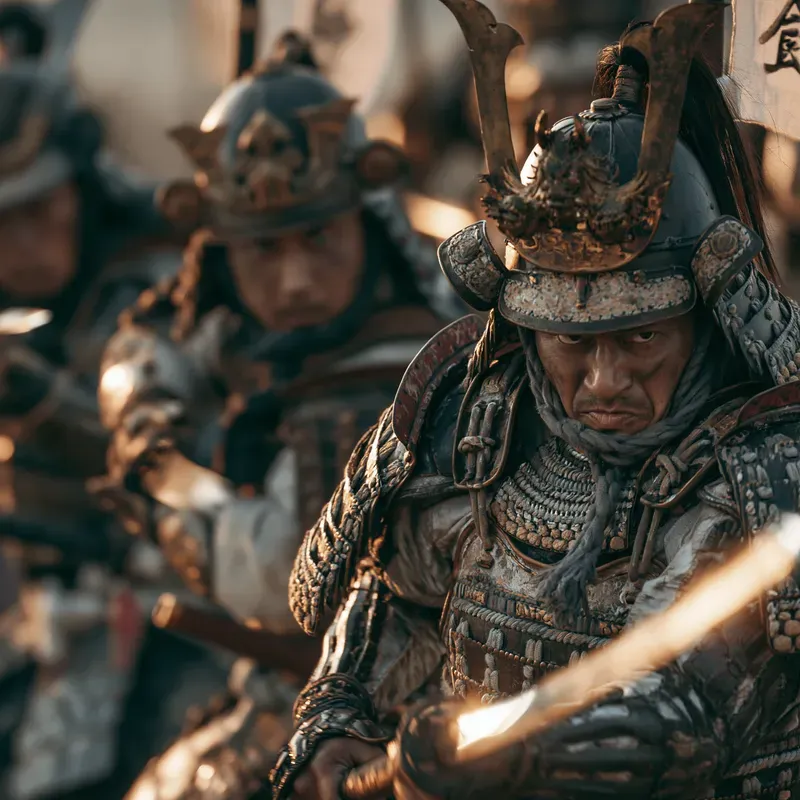 Hyperrealistic Samurai Lives