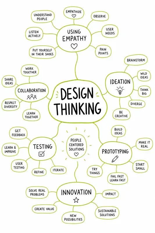Creative Process Mind Maps