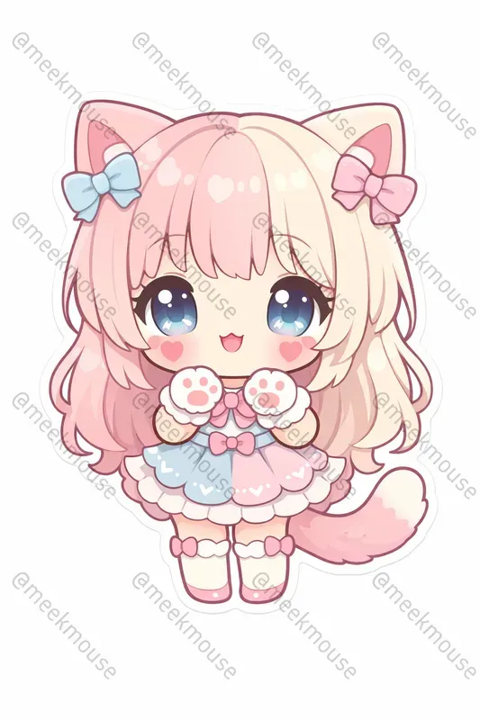 Cute Chibi Pastel Mascot Creators