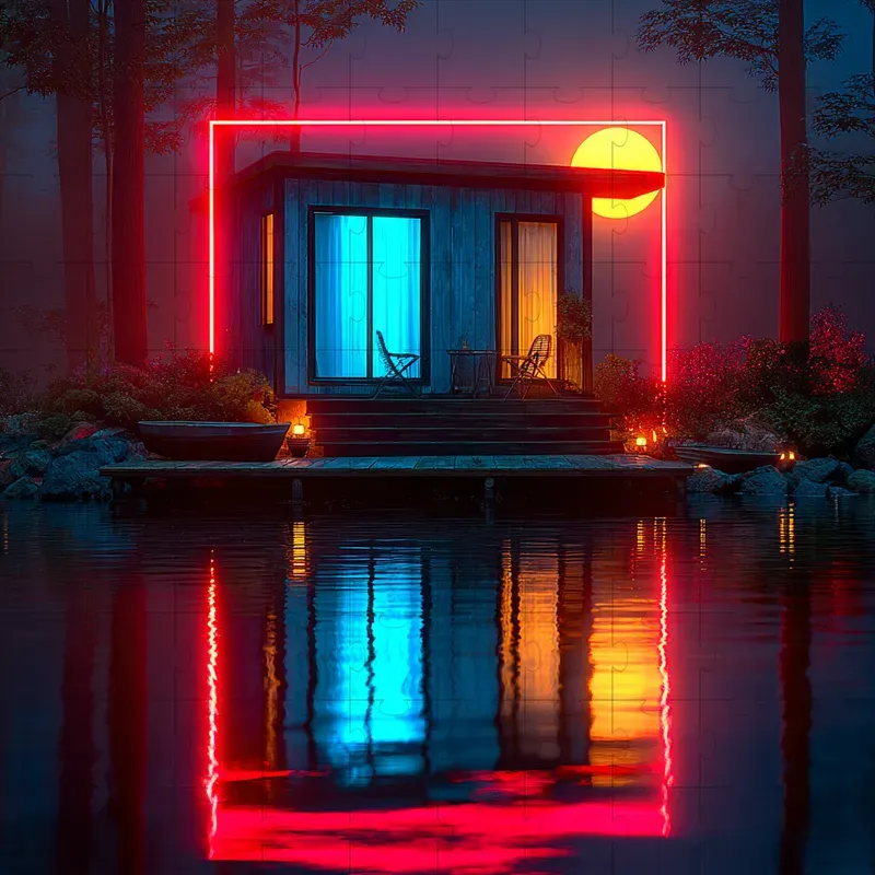 Photography Synthwave Neon Dreamy Glow