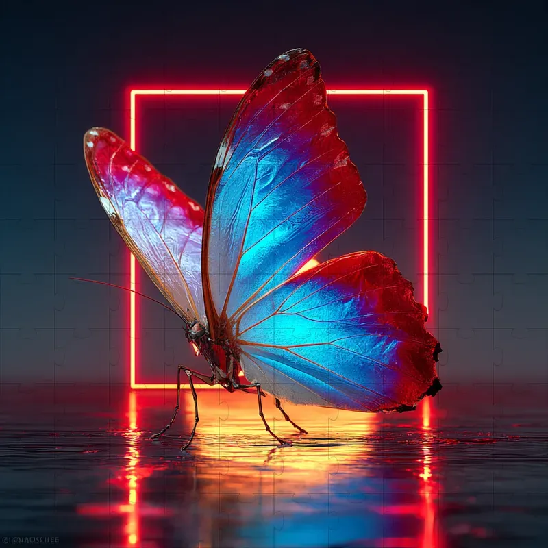 Photography Synthwave Neon Dreamy Glow