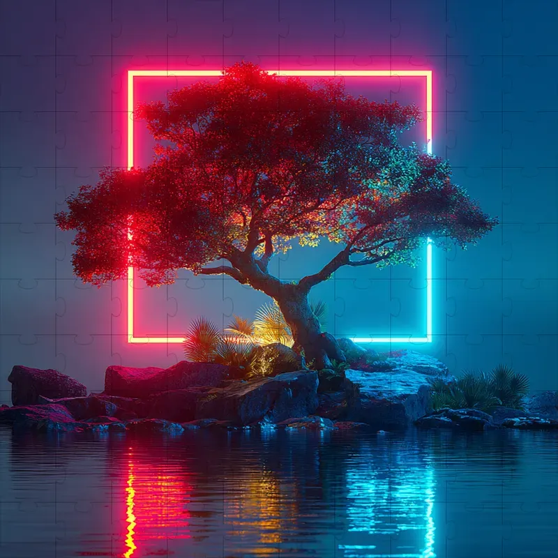 Photography Synthwave Neon Dreamy Glow