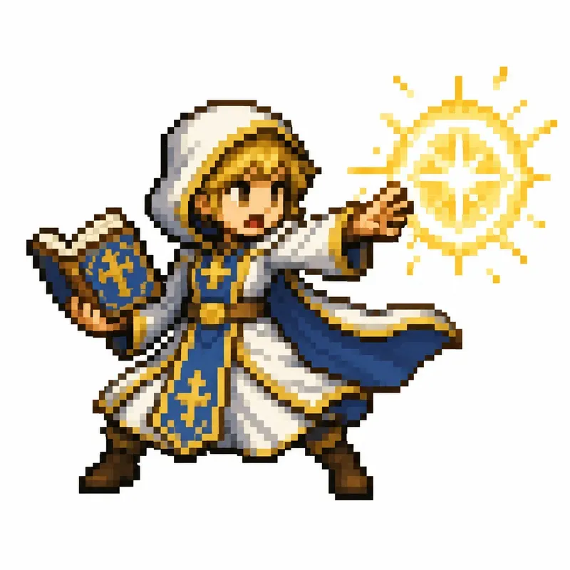8bit RPG Attack State Generator