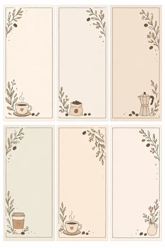 Minimalist Botanical Cards