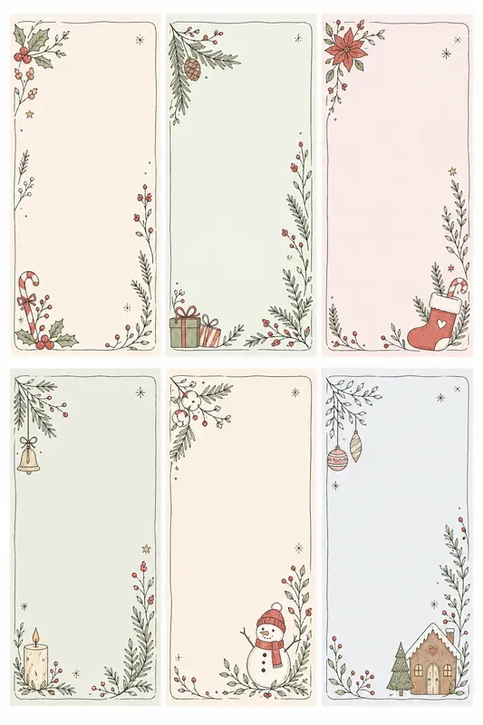 Minimalist Botanical Cards