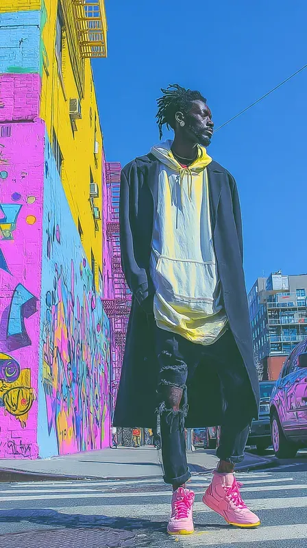Vibrant Cinematic Street Style Photography