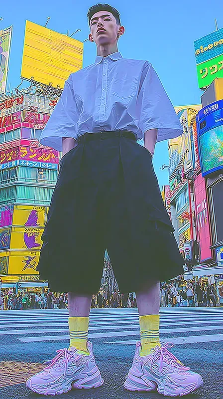 Vibrant Cinematic Street Style Photography