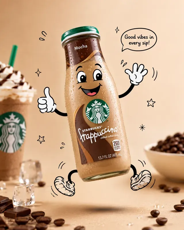 Playful Doodle Product Advertisements