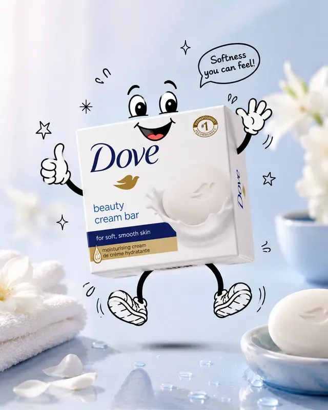 Playful Doodle Product Advertisements