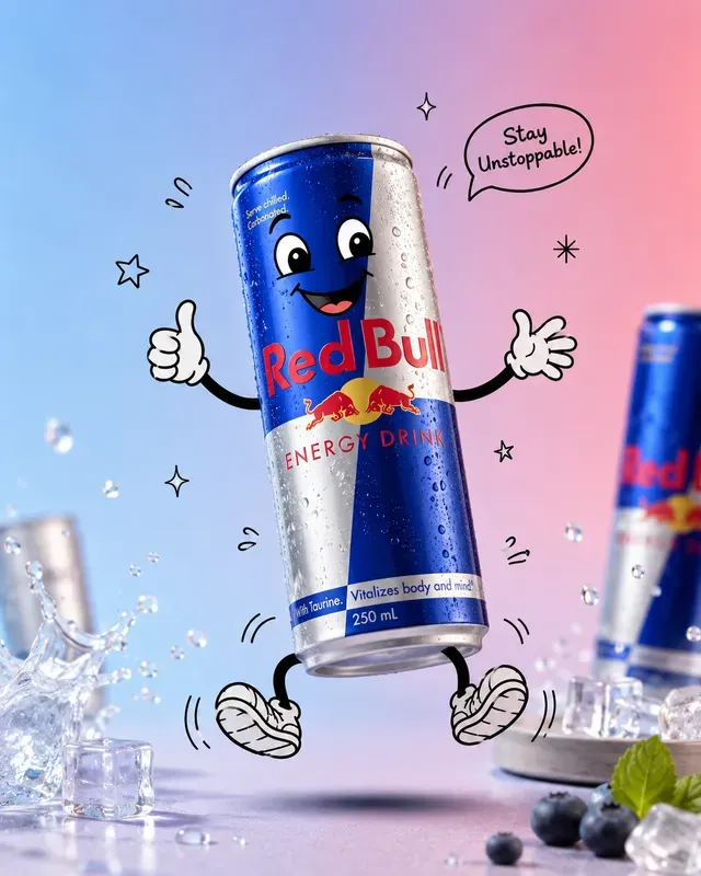 Playful Doodle Product Advertisements