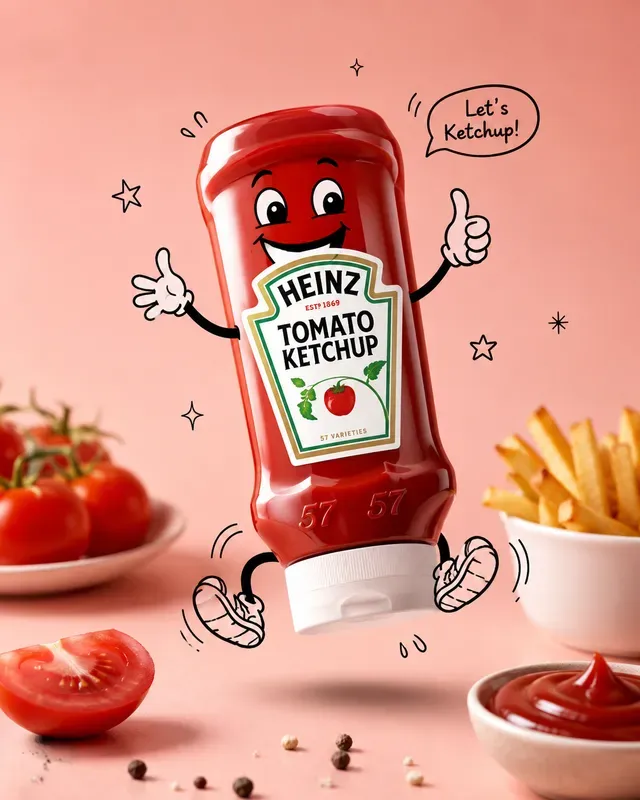 Playful Doodle Product Advertisements