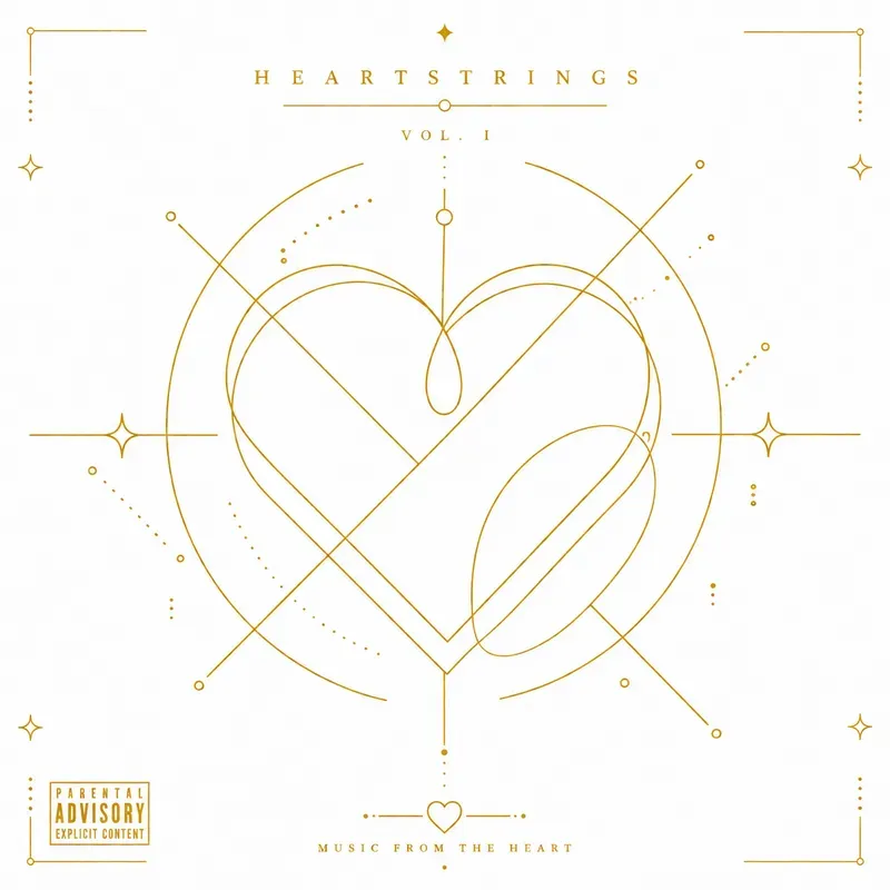 Geometric Line Art For Albums