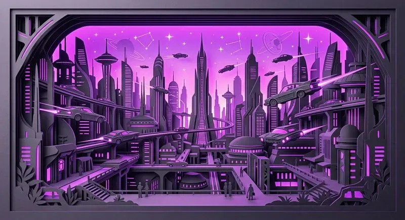 3D Papercut Craft Art Generator