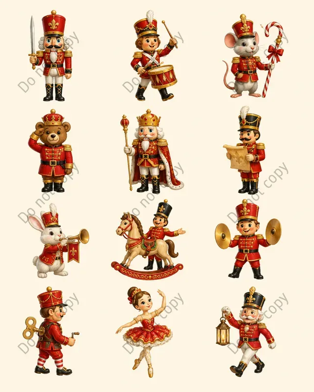 Cute Christmas Character Packs