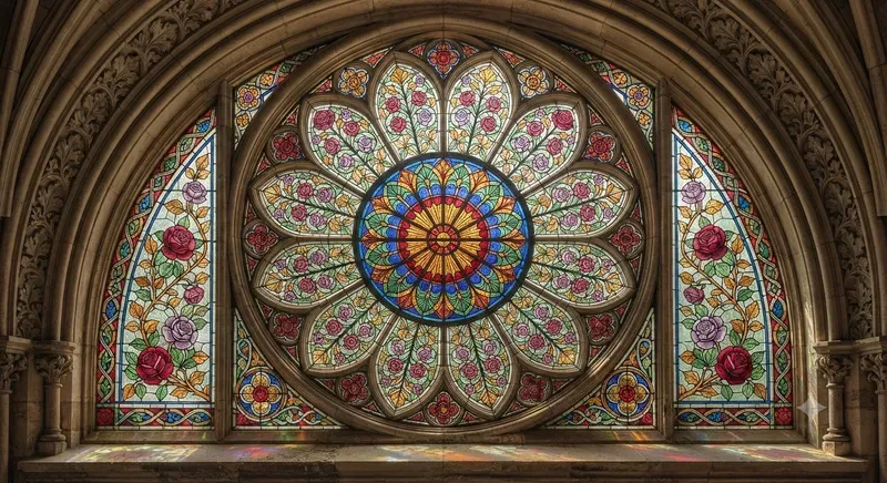 Elegant Stained Glass Window Designs