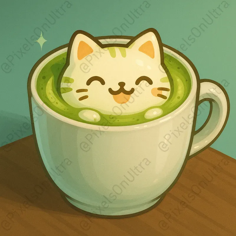 Kawaii Coffee Cup Foam Art