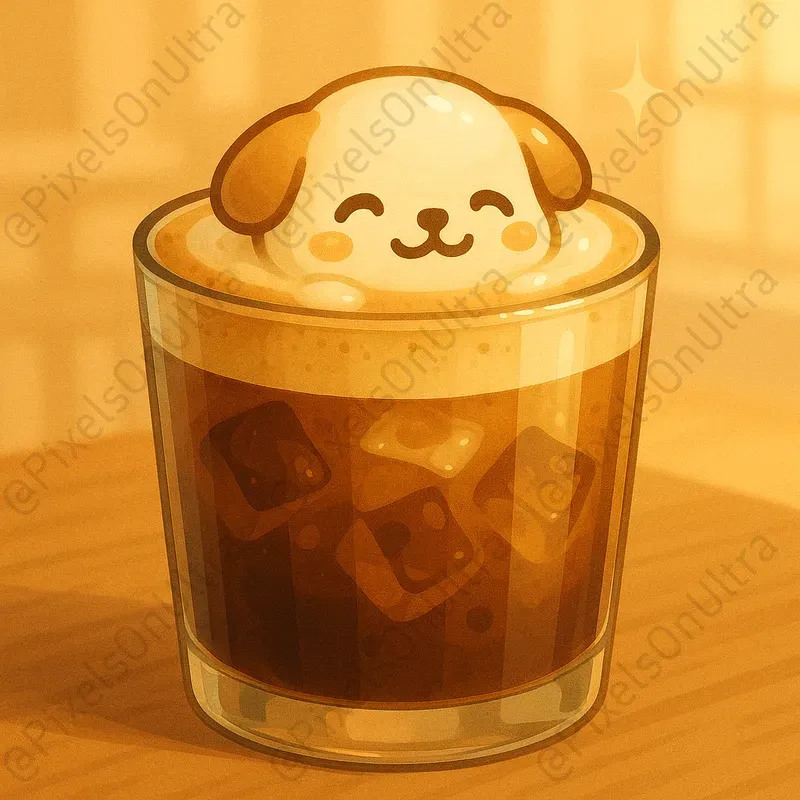 Kawaii Coffee Cup Foam Art