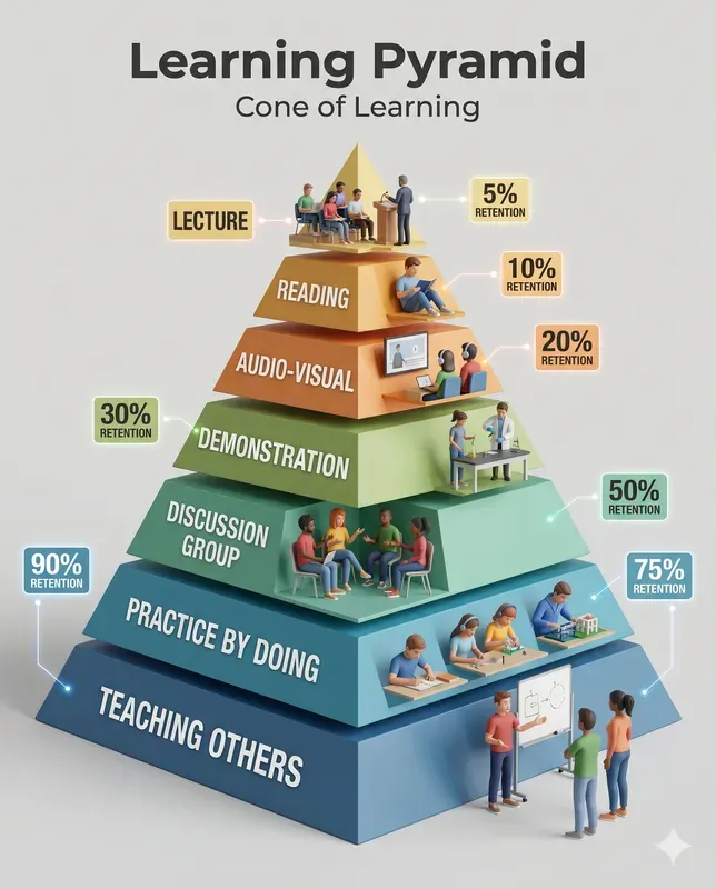 Learning Pyramid Retention Rates