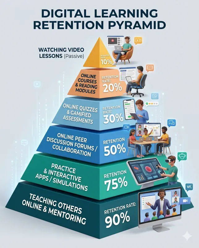 Learning Pyramid Retention Rates