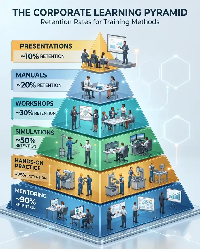 Learning Pyramid Retention Rates