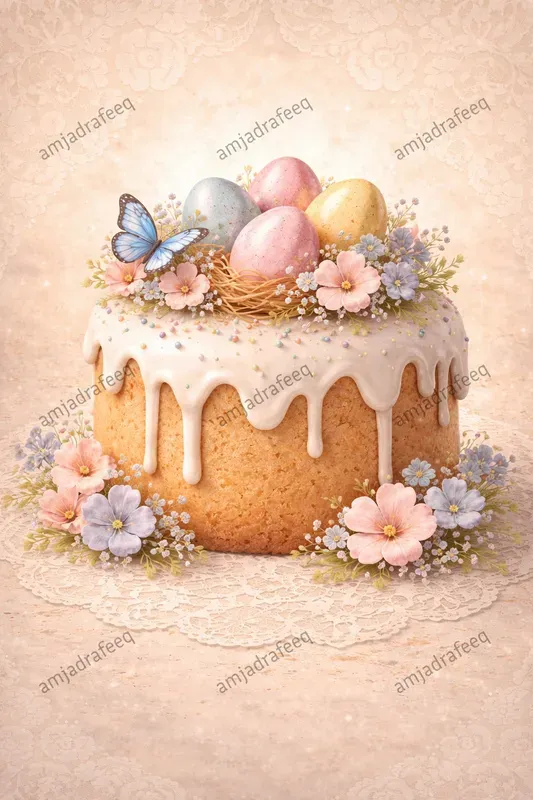 Vintage Spring Easter Illustration Packs