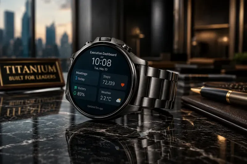Smartwatch Ad Photography