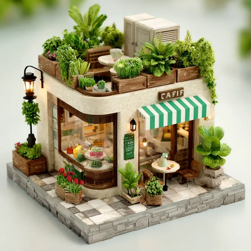 Cute Isometric Diorama Scenes