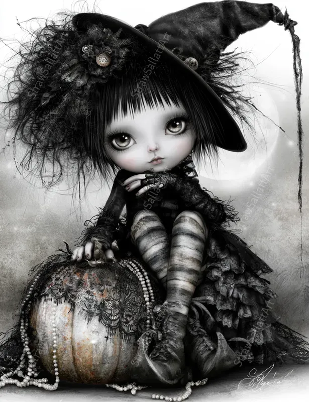 Dark Romantic Halloween Junk Journals