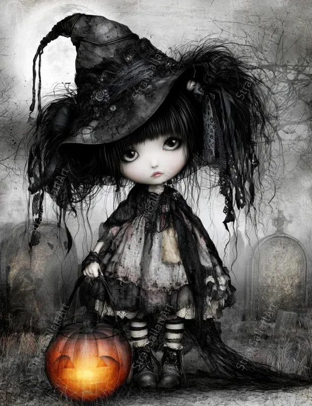Dark Romantic Halloween Junk Journals