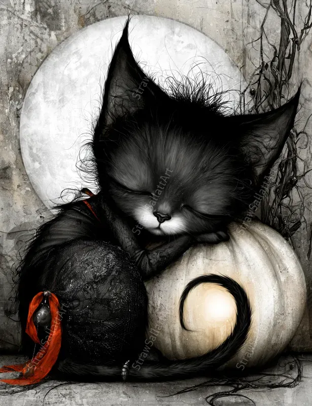 Dark Romantic Halloween Junk Journals