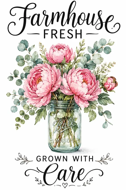 Rustic Watercolor Kitchen Typographies