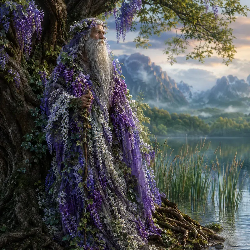 Blooming Tree Spirit Art