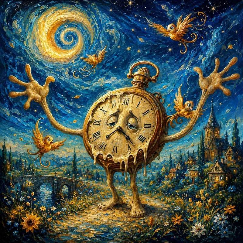 Dreamy Swirl Fantasy Creatures