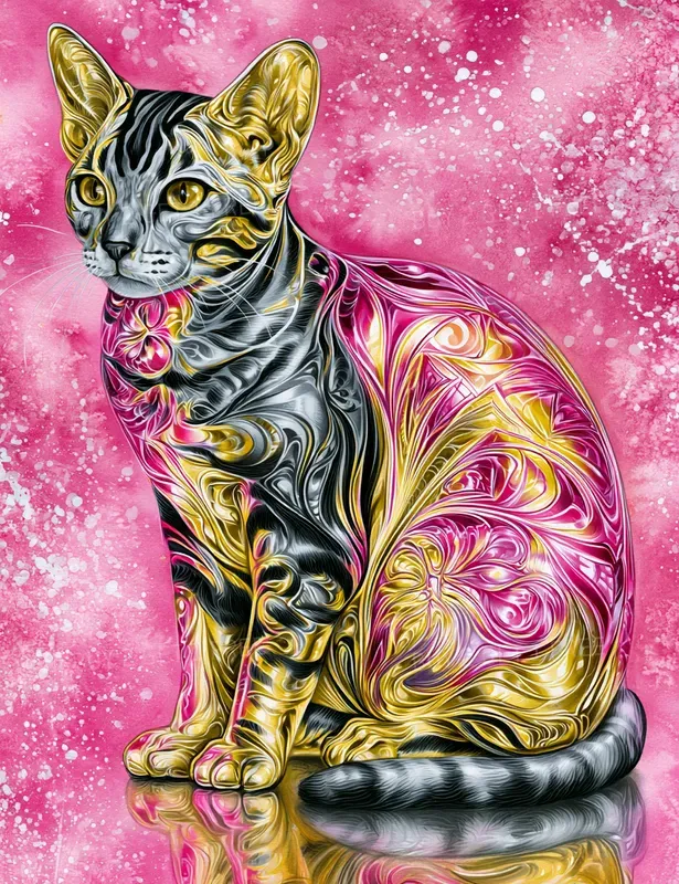 Ornate Multicolored Illustrations
