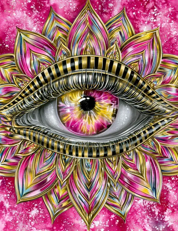 Ornate Multicolored Illustrations