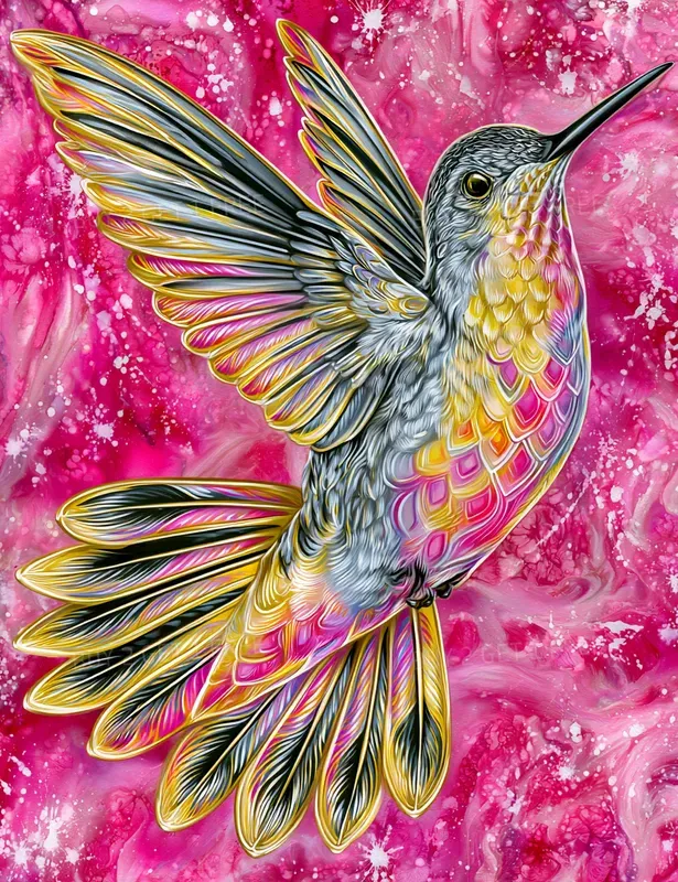 Ornate Multicolored Illustrations