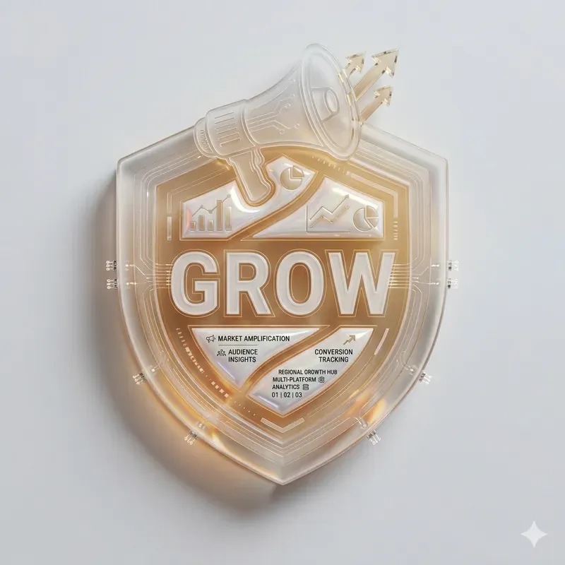 3D Glassmorphic Typographic UI Assets