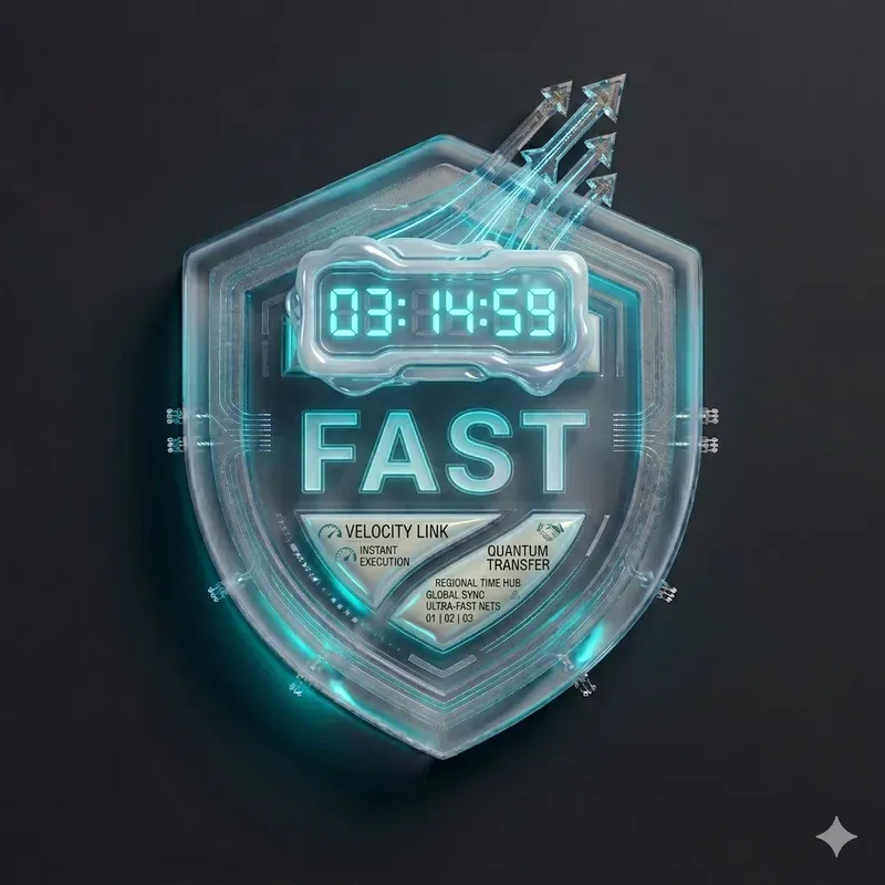 3D Glassmorphic Typographic UI Assets