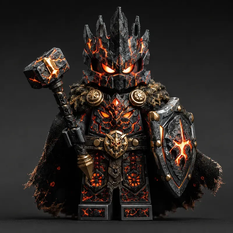 Luxury Toy Figure Renders