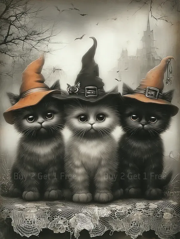 Gothic Halloween Tea Party Junk Journals