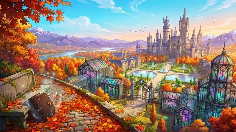 Epic 25d Anime Masterpiece Landscapes