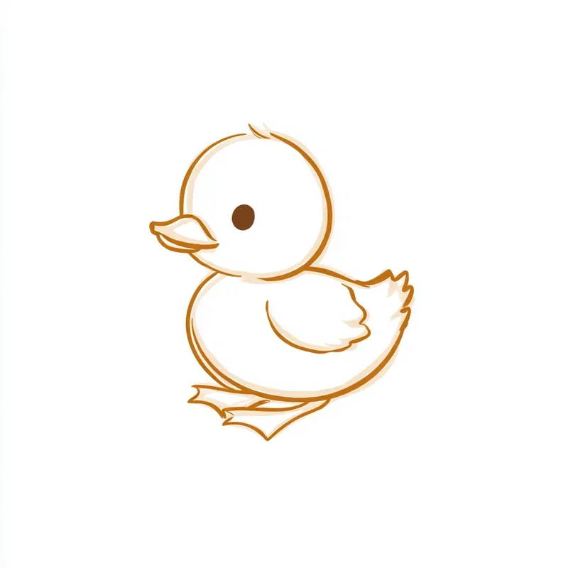 Cute Minimalist Animal Line Art